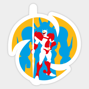 Tekkaman spiral 2 Sticker